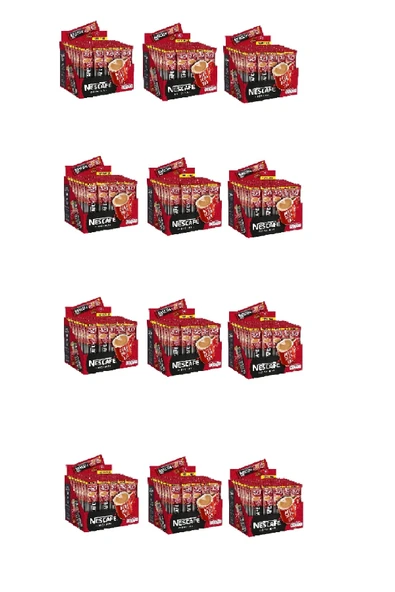 Nescafe Original 3'ü 1 Arada Hazır Kahve 624 Gr 48 Li Paket X 12 Adet ürün görseli 1