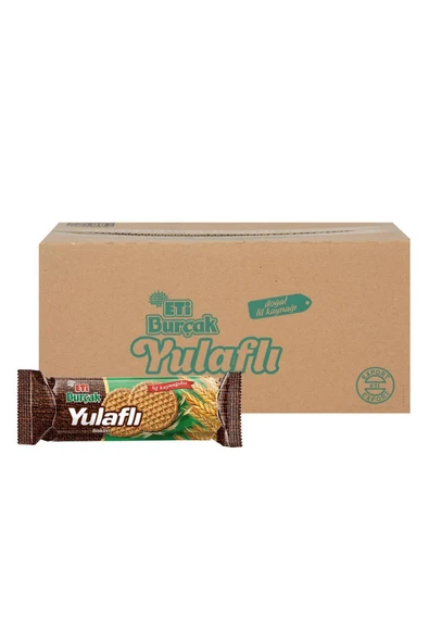 Eti Burçak Bisküvi Yulaflı 125 g x 18 Adet ürün görseli 1