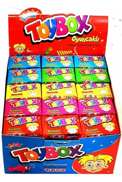 Toybox Sakızlı Oyuncak Kutusu 60 Adet ürün görseli 1