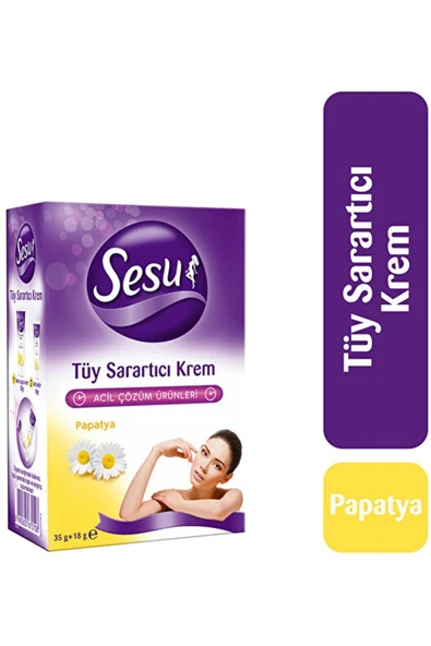 Sesu Marka: Tüy Sarartıcı Krem 18/35 Kategori: Yüz Kremi ürün görseli 1