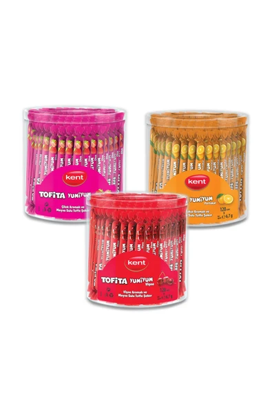 Tofita Kent Yumiyum Tüm Çeşitler Mega Paket 120'li Kavanoz - 3'lü Paket ürün görseli 1