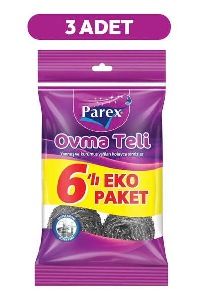 Parex 6'li Ovma Teli Üçlü Paket ürün görseli 1