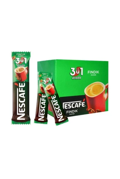Nescafe 3'ü 1 Arada Fındıklı 48 X 17 gr ürün görseli 1
