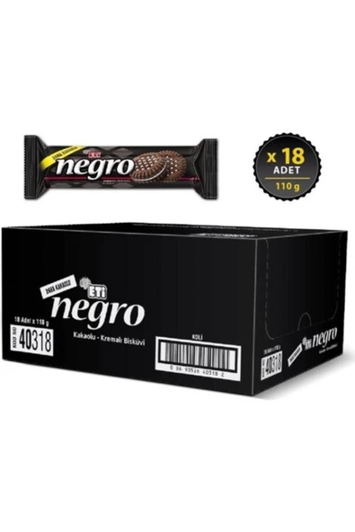Eti Negro 10gr X 18 Adet ürün görseli 1