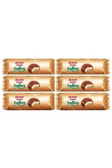 Ülker Halley Çikolatalı 8'li X 6 Adet 240 Gr ürün görseli 1