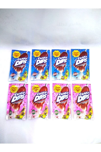 Chupa Chups Patlayan Şeker Crazy Dıps 8 Adet ürün görseli 1