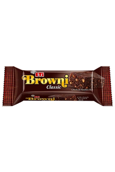 Eti Browni Çikolatalı Fındıklı Kek Classic 40 G*20 ürün görseli 1