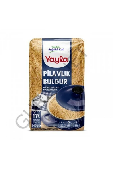 Home Yayla Bakliyat Iri Pilavlık Bulgur 100 gr 4' Lü ürün görseli 1