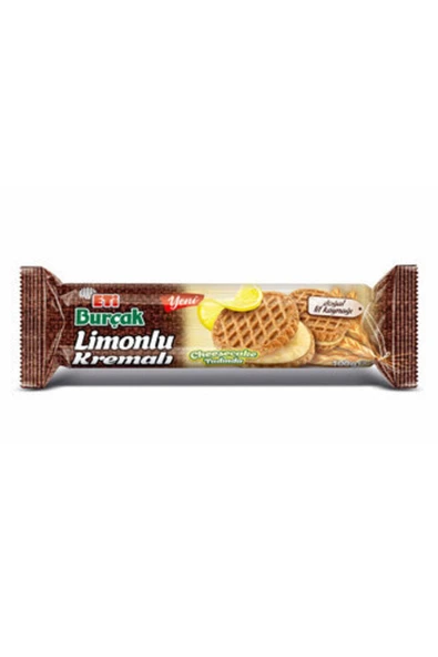 Eti Burçak Limonlu Kremalı Yulaflı Bisküvi 10 G ( 1 Adet ) ürün görseli 1