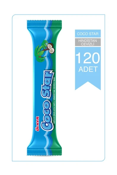 Ülker Cocostar Hindistan Cevizli Bar 120 Adet 28 gr ürün görseli 1