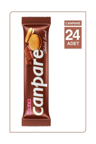 Ülker Rondo Canpare Çikolata Kremalı Bisküvi 81 Gr (24 Adet) ürün görseli 1