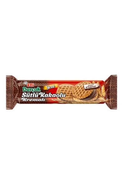 Eti Burçak Kakao Kremalı Bisküvi 10 G ( 10Adet ) ürün görseli 1