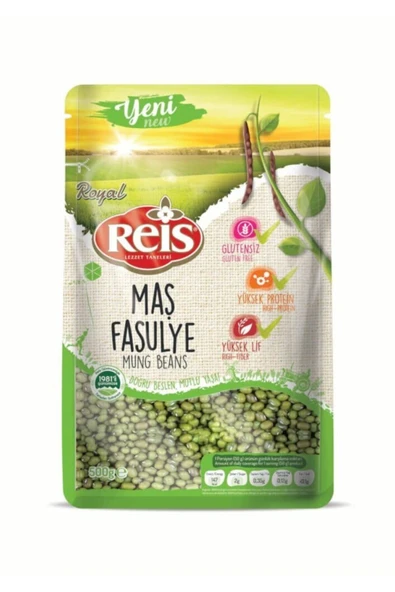 Reis Royal Glutensiz Mas Fasulye 500 gr ürün görseli 1