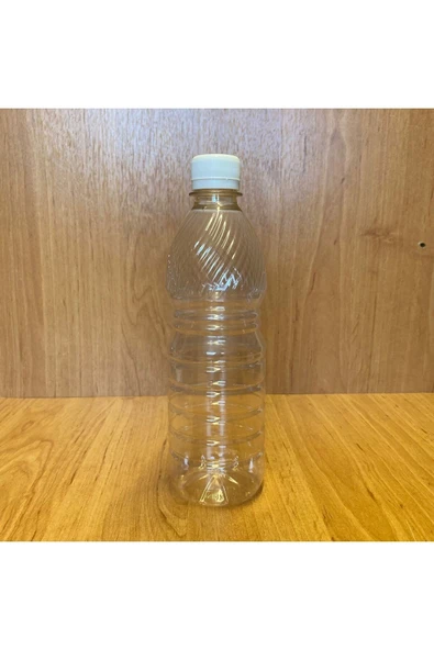 Pause Art Home 500 Cc Pet Şişe - Beyaz Kilitli Kapaklı - 500 ml Plastik Şişe - Kilit Kapaklı Pet Şişe (1ADET) ürün görseli 1