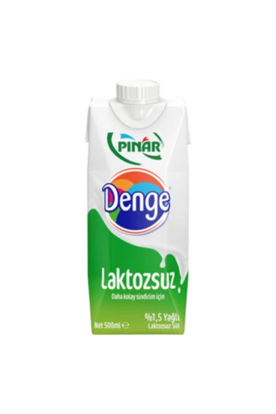 Pınar Denge Laktozsuz Süt 500 Ml ( 3 Adet ) ürün görseli 1