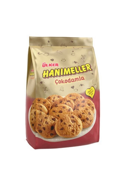 Ülker Hanımeller Çokodamla Kakaolu Damla Bisküvi 150 G ( 1 Adet ) ürün görseli 1