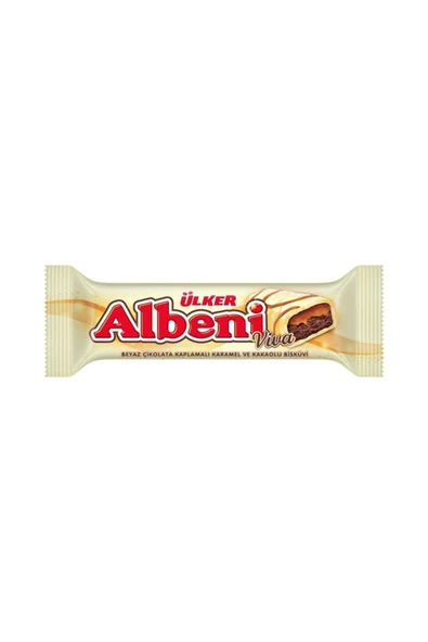Ülker Albeni Beyaz Çikolata Kaplı Bar 144 Adet ürün görseli 1