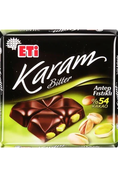 Eti Karam Antepfıstıklı Çikolata 6'lı ürün görseli 1