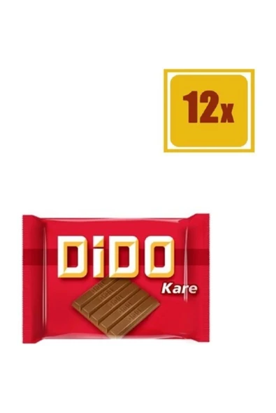 Ülker Dido Kare 50 Gr X 12 Adet ürün görseli 1