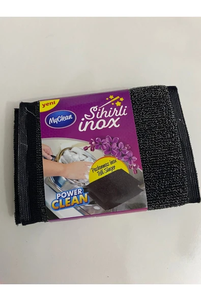 My Clean & Clear My Clean Sihirli Inox Paslanmaz Telli Sünger 2 Li ürün görseli 1