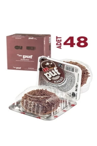 Eti Puf Kakaolu 48'li 18 g ürün görseli 1