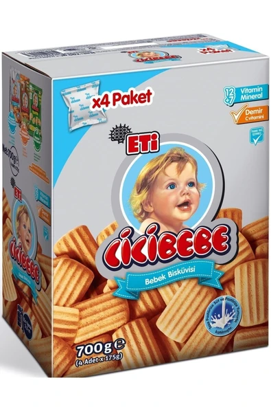 Eti Cicibebe Bebek Bisküvi 700 Gr ürün görseli 1