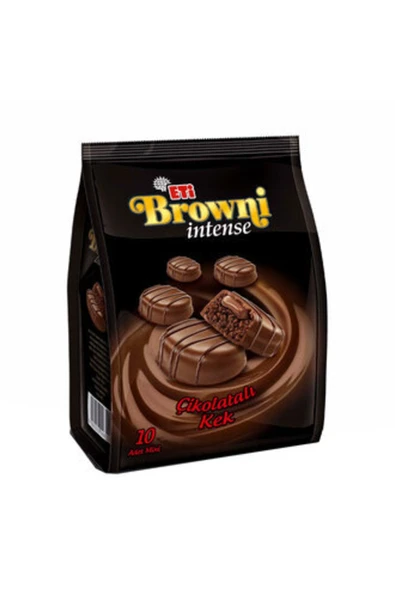 Eti Brownie Mini Intense Poşet Çikolatalı 160 G 5adet ürün görseli 1