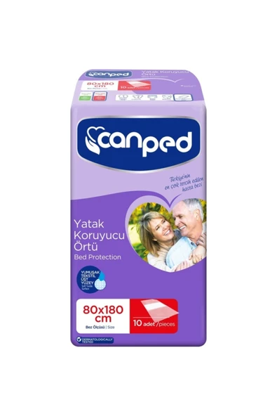 Canped Yatak Koruyucu 80x180 Cm 10'lu ürün görseli 1