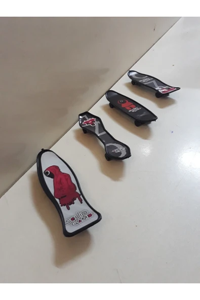 burak toys 2 Adet Parmak Kaykay - 2'li Kay Kay Seti El Oyuncağı ürün görseli 1
