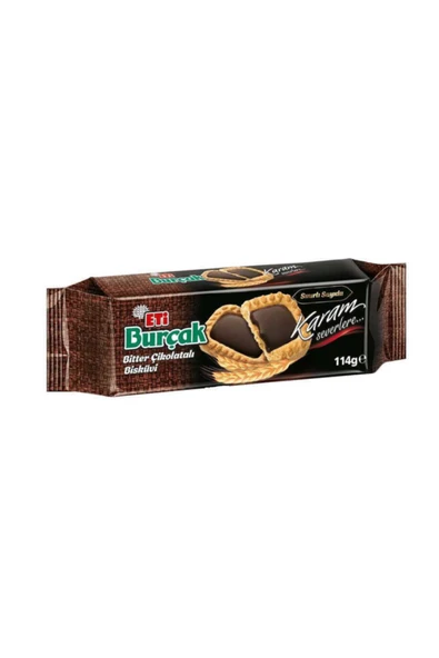 Eti Burçak Bitter Çikolatalı Bisküvi 114 gr ürün görseli 1