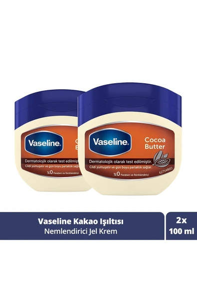 Vaseline Cocoa Butter Nemlendirici Jel 100 Ml x 2 Adet ürün görseli 1