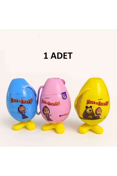 Zaini Maşa Ve Koca Ayı Sütlü Çikolatalı Sürpriz Yumurta Masha And Bear ürün görseli 1