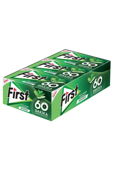 First Sensations 60 Dk Yeşil Nane 27 gr - 12 Adet ürün görseli 1