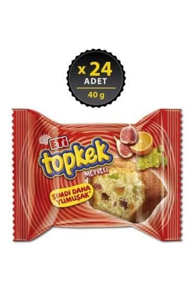 Eti Topkek 24 Adet ( Meyveli ) ürün görseli 1