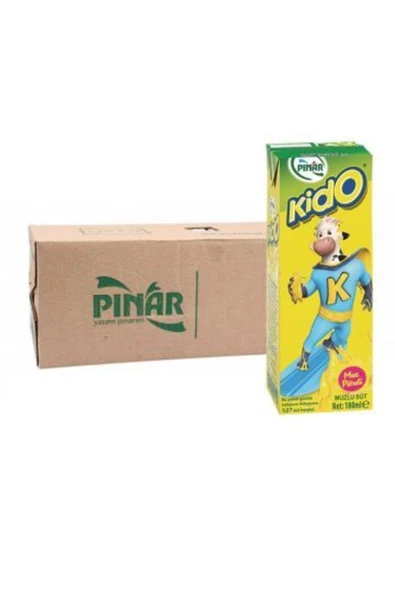 Pınar Kido Muzlu Süt 180 Ml X 27 Adet ürün görseli 1