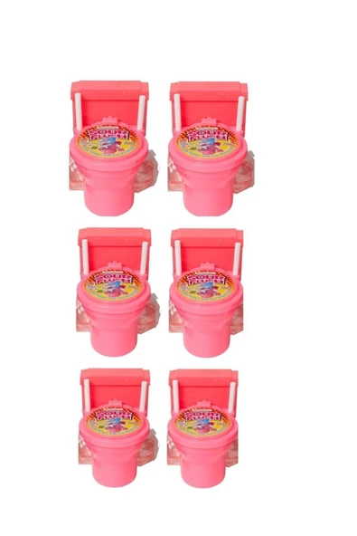 Unibon Sour Flush Klozet Şeker Çilekli Pembe 39 G 6 Adet ürün görseli 1