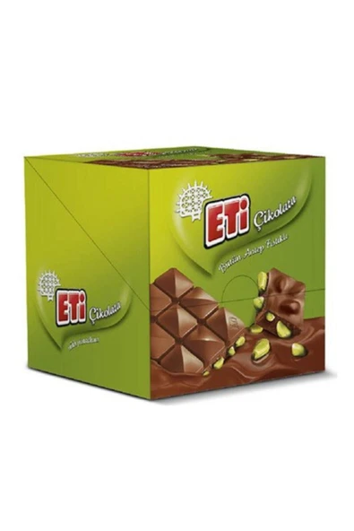 Eti Çikolata Antep Fıstıklı Kare (6 Adet) ürün görseli 1