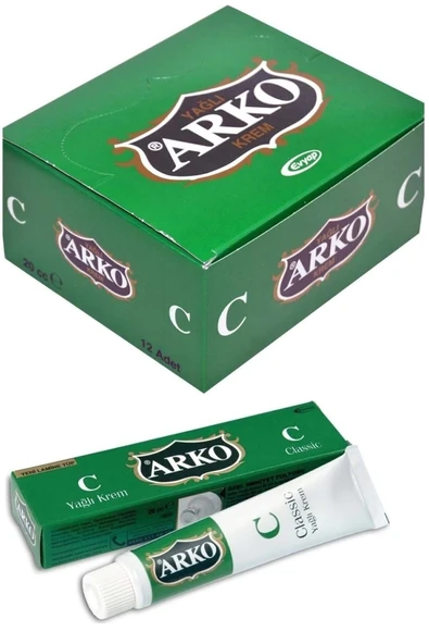 ARKO Naturel Klasik El ve Vücut Bakım Kremi 20 cc X 12 Adet ürün görseli 1