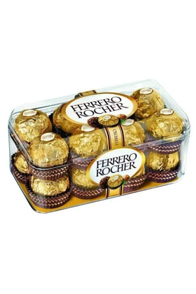 Ferrero Rocher 16'lı, 200 Gr ( Fındıklı Çokolat) ürün görseli 1