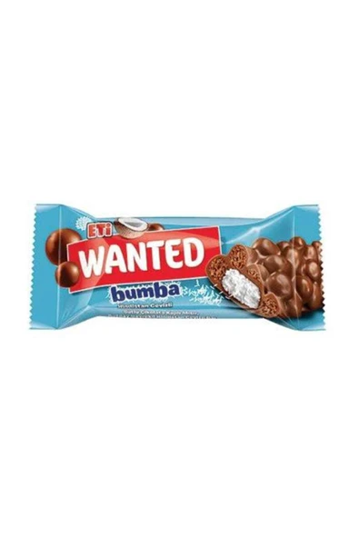 Eti Wanted Bumba Hindistan Cevizli 20 Gr (24 Adet) ürün görseli 1