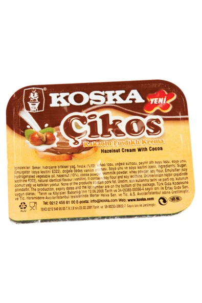 Koska Çikos Kakaolu Fındık Kreması 10*15 G ürün görseli 1