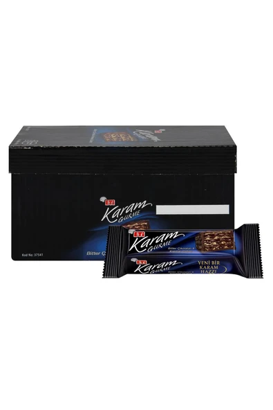 Eti Karam Gofret Bitter Çikolatalı 50 g x 18 Adet ürün görseli 1