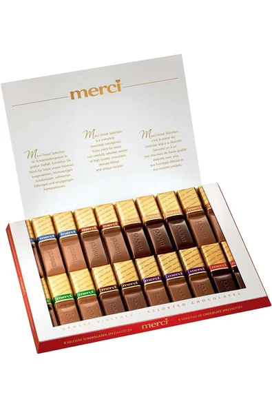 Storck Merci Selection 200gr New Packaging - Resim 2