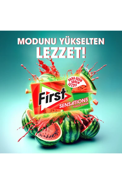 First Sensations Karpuz 27gr - 12 Adet - Resim 2