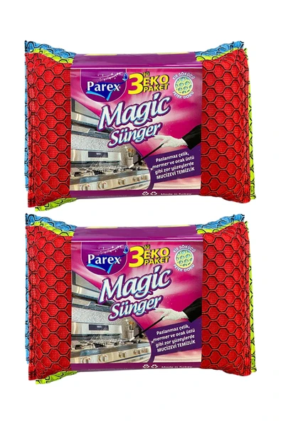 Parex Magic Sünger  Paket 6 Lı - Resim 2