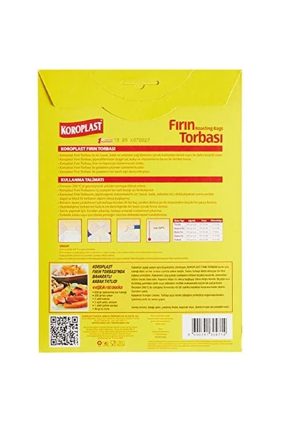 Koroplast Fırın Torbası Fırın - Resim 2