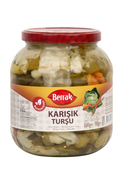Berrak Berrak Karışık Turşu 1600 Cc ürün görseli 1