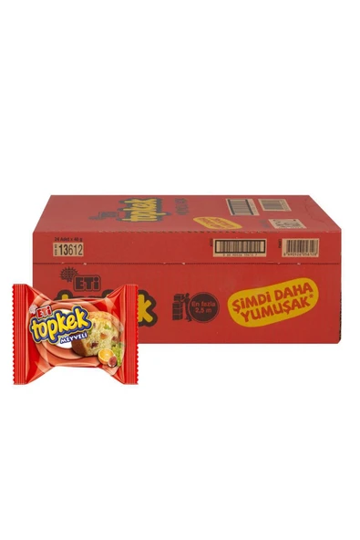 Eti Topkek Meyveli 40 g x 24 Adet ürün görseli 1