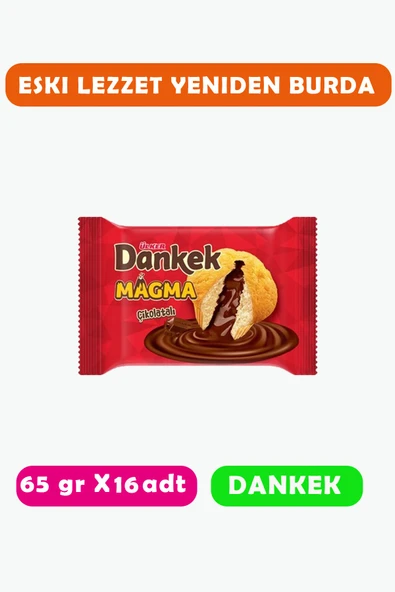Ülker Dankek Magma Çikolatalı 65 Gr X 16 Adet ürün görseli 1