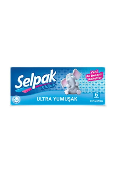 Selpak Selpak Cep Mendil  6'Lı Paket ürün görseli 1